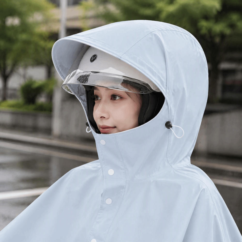 Thickened Rain Poncho Waterpro - Electric Scooter Rain Cover review and price