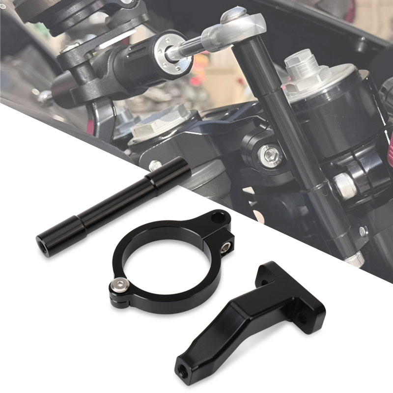 Motorcycle Accessories CNC Adj - Steering Damper Stabilizer Kit Cnc review and price