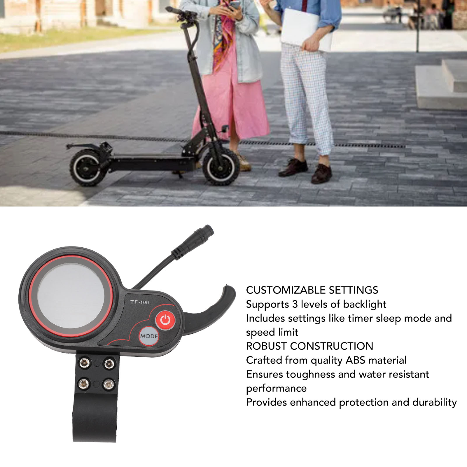 48V TF 100 Electric Scooter LC - Scooter Electric review and price